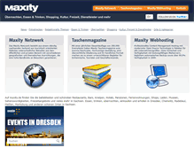 Tablet Screenshot of maxity.de